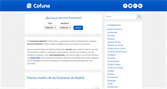 Desktop Screenshot of funerariasmadrid.com